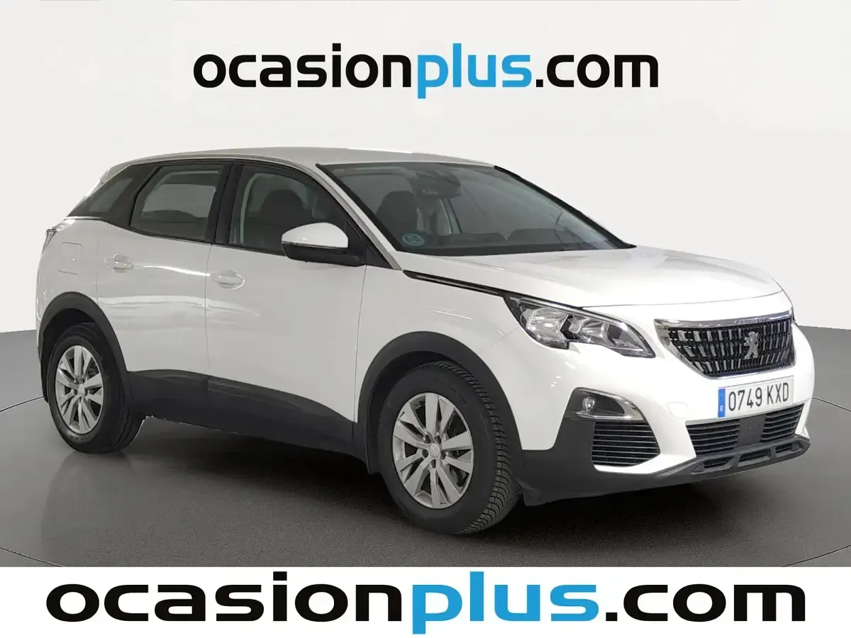 Usado Peugeot 3008 Active 131 CV (96 kW) 2019 Blanco SUV