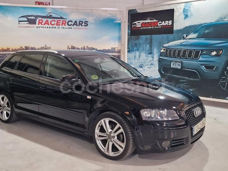 Negro Usado 2005 Audi A3 Sportback Ambition Berlina | 6500 € (Precio justo) - Imagen 1/4