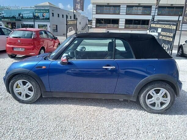 Usado Mini One Cabriolet 90 CV (66 kW) 2008 Azul Descapotable