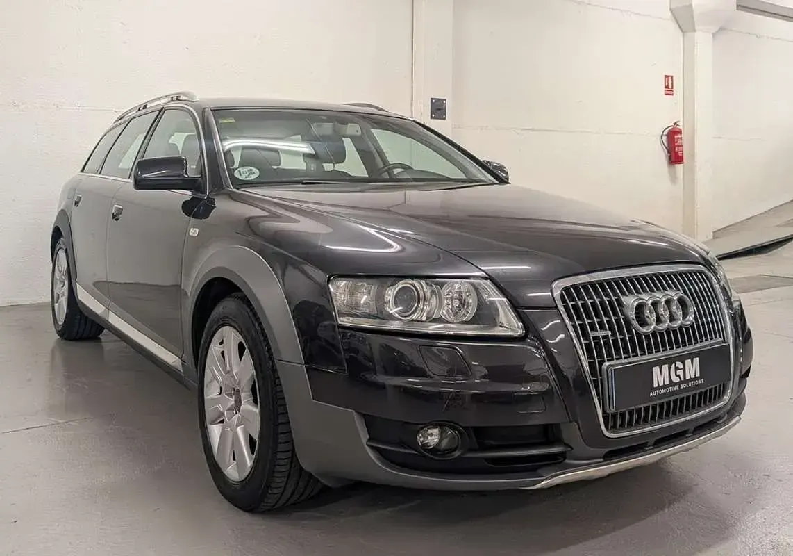 Usado Audi A6 Allroad 239 CV (175 kW) 2009 Gris Familiar