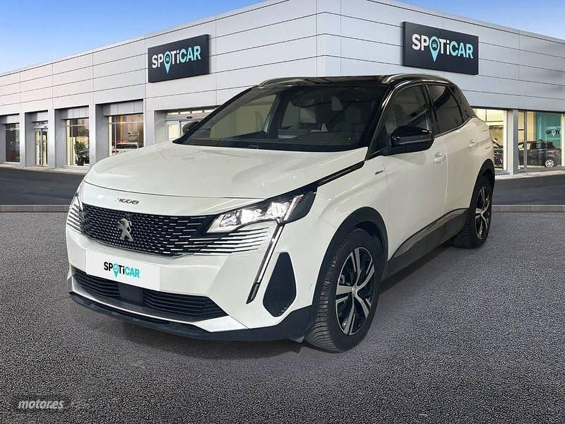 Blanco Usado 2021 Peugeot 3008 GT SUV | 21.495 € (Un poco caro) - Imagen 1/4