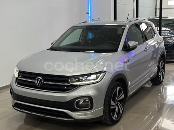Gris / plata Usado 2021 VW T-Cross Sportline SUV | 21.300 € (Caro) - Imagen 1/4
