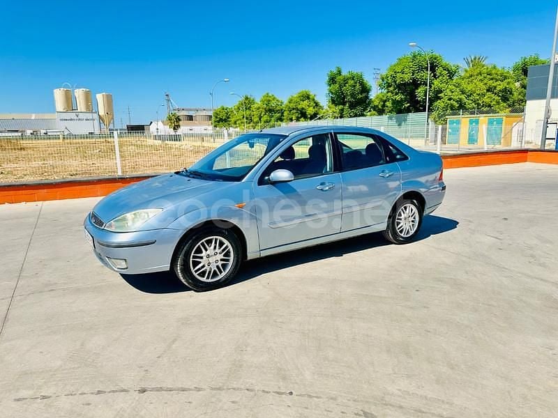 Azul Usado 2004 Ford Focus Ghia Berlina | 2499 € (Precio justo) - Imagen 1/4