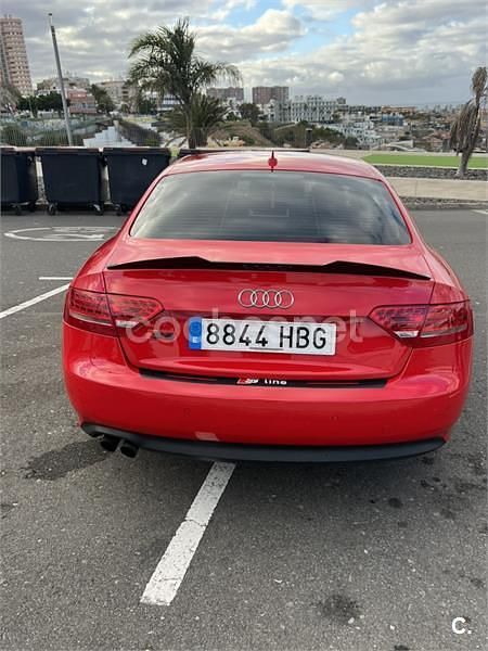 Usado Audi A5 211 CV (155 kW) 2011 Rojo Coupe