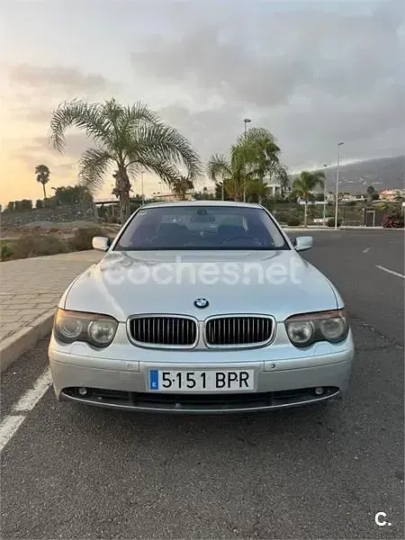 Usado BMW 745 Comfort Edition 333 CV (244 kW) 2001 Gris / plata Berlina