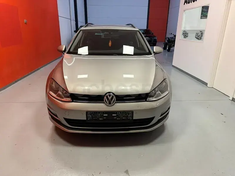 Usado VW Golf VII Business 110 CV (80 kW) 2016 Gris / plata Familiar