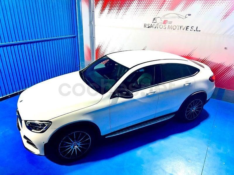Usado Mercedes GLC220 194 CV (142 kW) 2020 Blanco Coupe