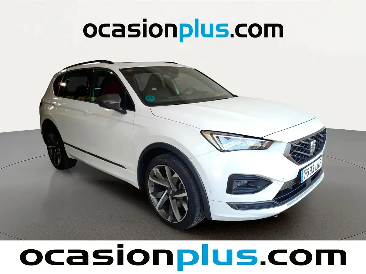 Usado Seat Tarraco 4Drive 245 CV (180 kW) 2021 Blanco SUV