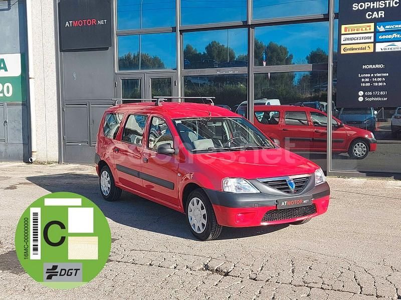 Rojo Usado 2007 Dacia Logan Lauréate Familiar | 4900 € (Precio justo) - Imagen 1/4