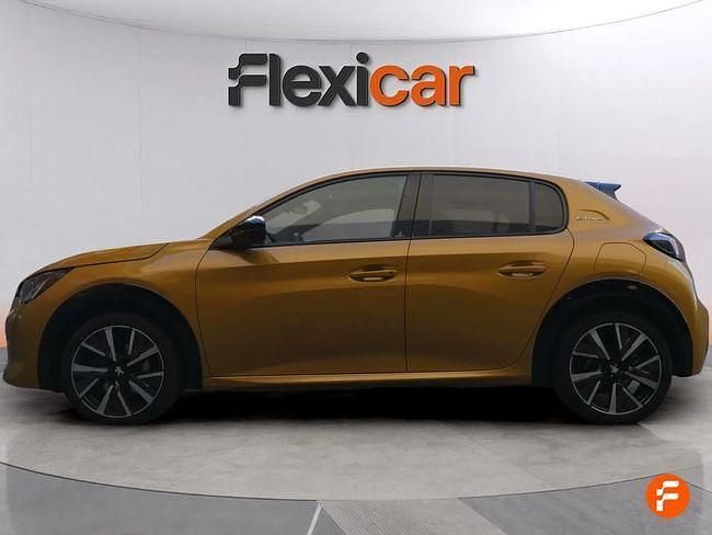 Usado Peugeot 208 GT-line 100 CV (73 kW) 2019 Amarillo Utilitario