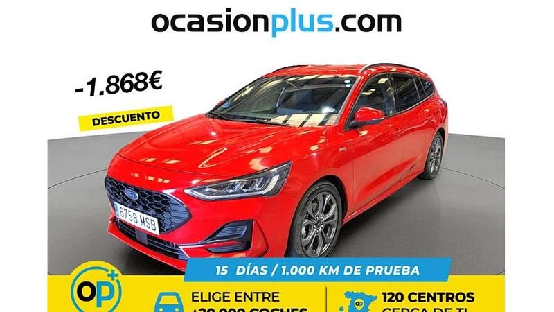 Usado Ford Focus ST-Line 155 CV (114 kW) 2024 Rojo Familiar