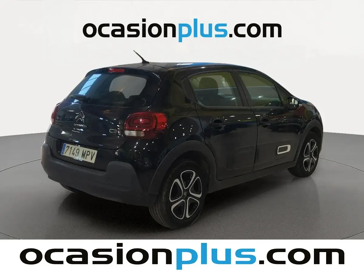 Usado Citroën C3 PureTech 83 CV (61 kW) 2024 Negro Utilitario