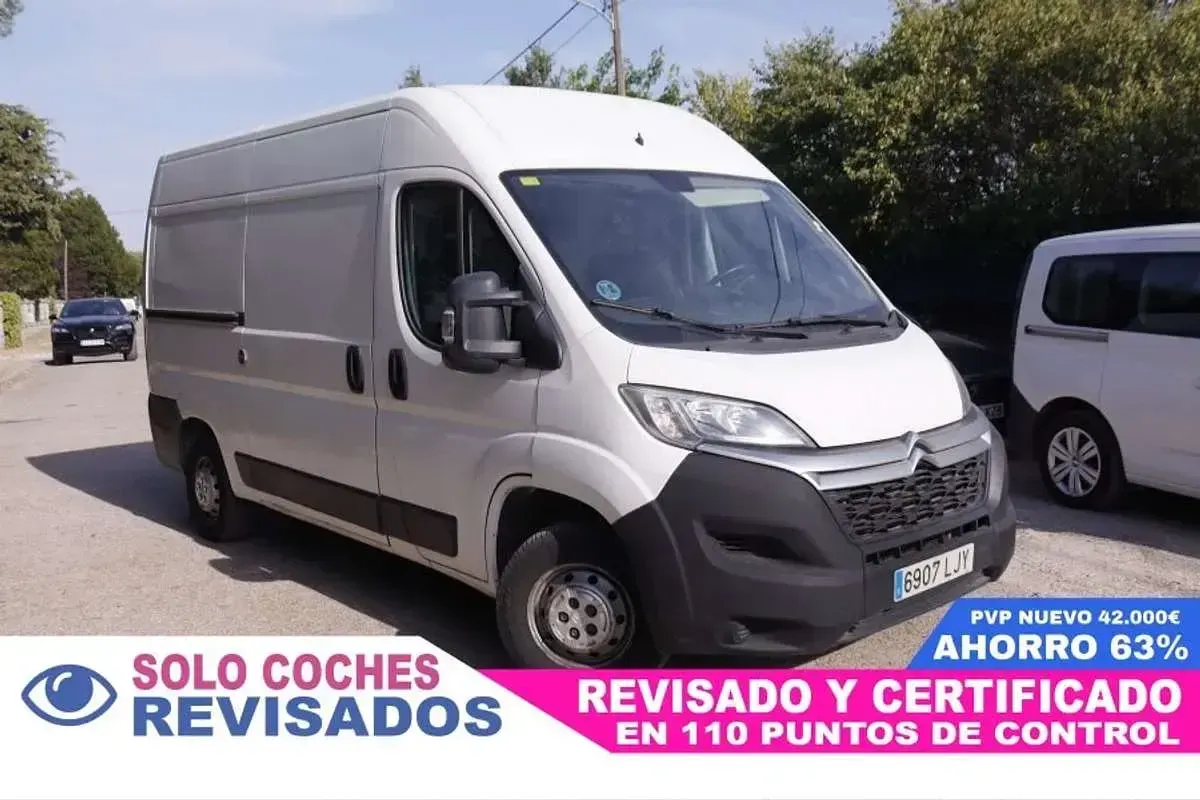Usado Citroën Jumper 140 CV (102 kW) 2020 Blanco Monovolumen
