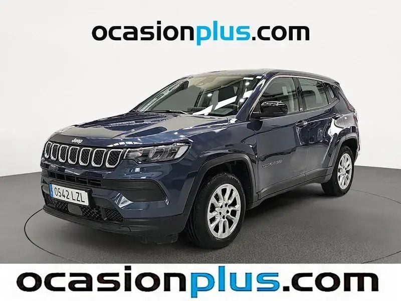 Blanco Usado 2022 Jeep Compass Longitude SUV | 18.173 € (Buen precio) - Imagen 1/4