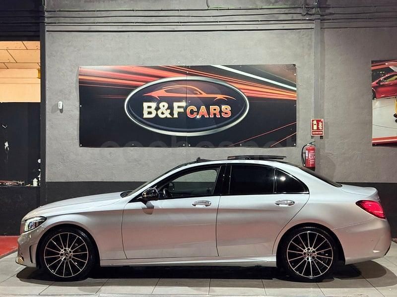 Usado Mercedes C220 194 CV (142 kW) 2019 Gris / plata Berlina