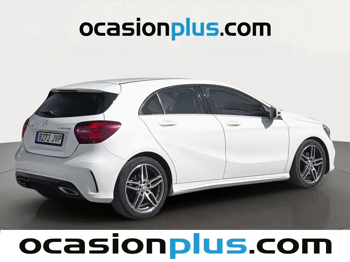 Usado Mercedes A200 AMG line 136 CV (100 kW) 2016 Blanco Utilitario