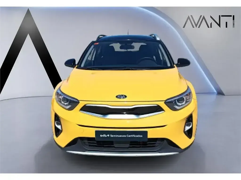 Usado Kia Stonic 110 CV (80 kW) 2018 Amarillo SUV