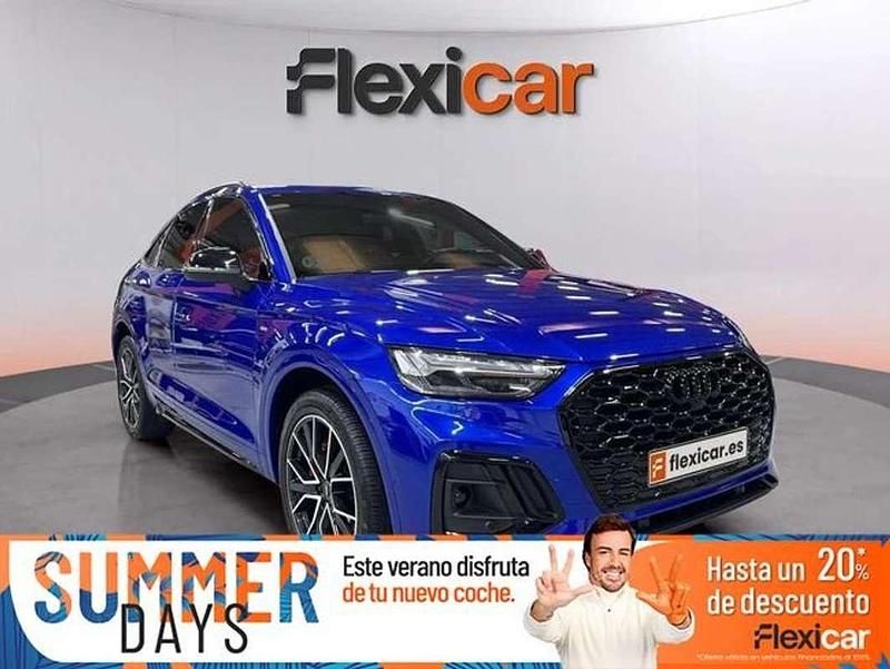 Azul Usado 2022 Audi Q5 SUV | 42.390 € (Un poco caro) - Imagen 1/4