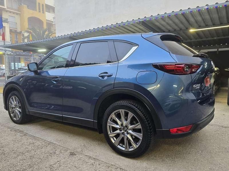 Usado Mazda CX-5 Signature 184 CV (135 kW) 2019 Azul SUV