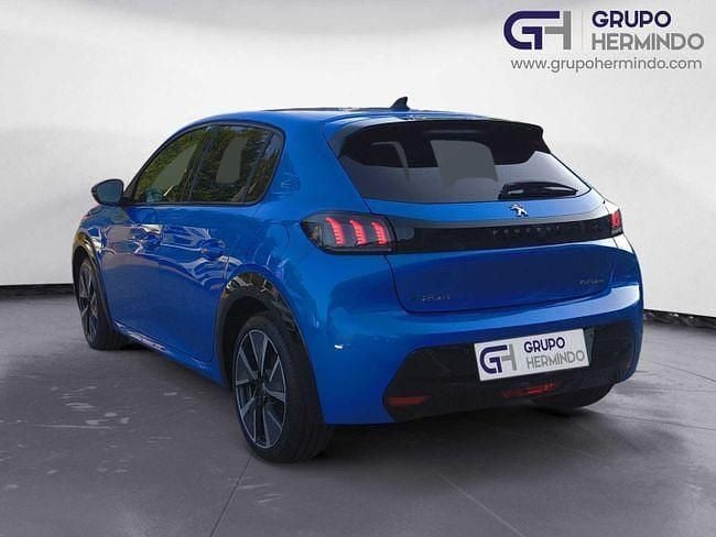 Usado Peugeot e-208 GT-line 100 kW (136 CV) 2020 Azul Utilitario