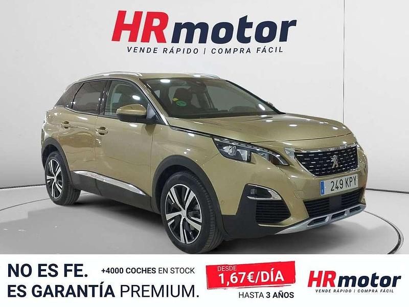 Usado Peugeot 3008 Allure 132 CV (97 kW) 2018 Beige SUV