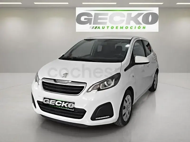 Usado Peugeot 108 82 CV (60 kW) 2016 Blanco Berlina