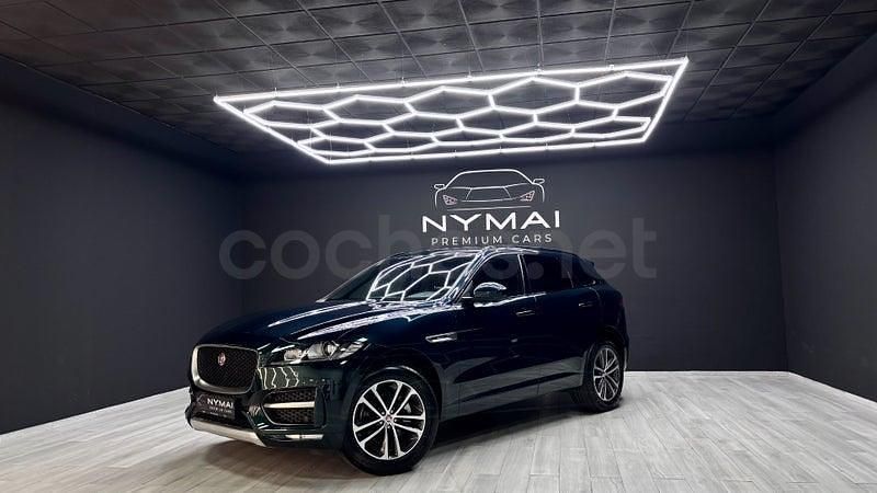 Usado Jaguar F-Pace R-Sport 180 CV (132 kW) 2018 Verde SUV