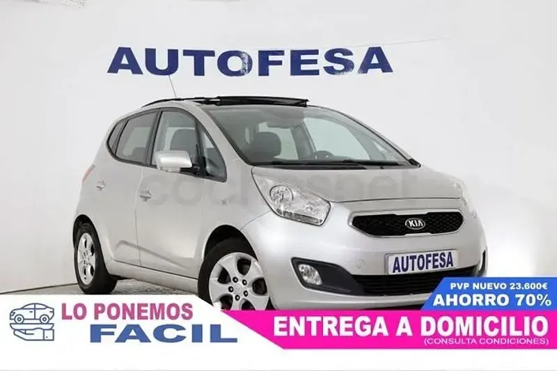 Usado Kia Venga Premium 125 CV (91 kW) 2013 Gris Utilitario