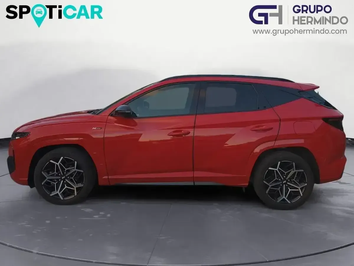 Usado Hyundai Tucson N Line 160 CV (117 kW) 2024 Rojo SUV