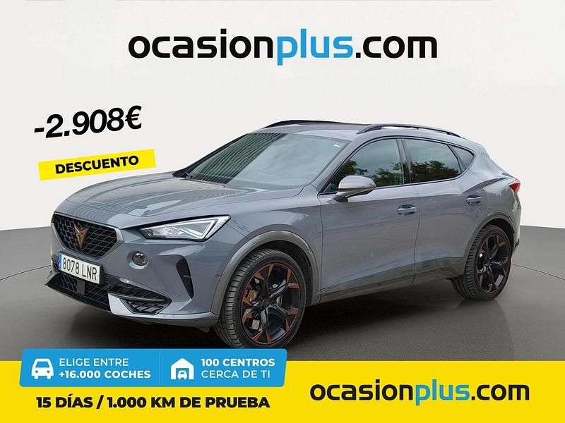 Gris Usado 2021 Cupra Formentor SUV | 31.990 € (Precio justo) - Imagen 1/4