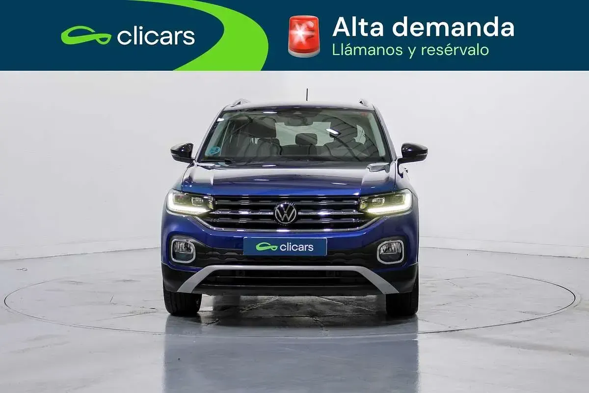 Usado VW T-Cross Sport 110 CV (80 kW) 2021 Azul SUV