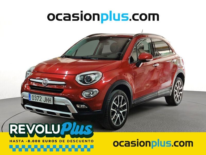 Rojo Usado 2015 Fiat 500X Cross Plus SUV | 13.450 € (Un poco caro) - Imagen 1/4