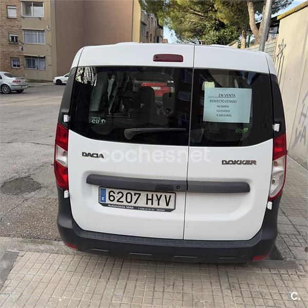 Usado Dacia Dokker Ambiance 90 CV (66 kW) 2014 Blanco Monovolumen