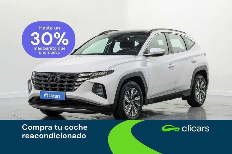 Blanco Usado 2024 Hyundai Tucson SUV | 23.890 € (Precio justo) - Imagen 1/4