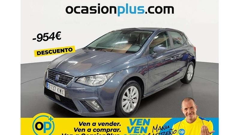 Usado Seat Ibiza Style 80 CV (58 kW) 2019 Gris Utilitario