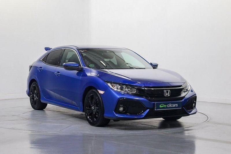 Usado Honda Civic Elegance 120 CV (88 kW) 2019 Azul Berlina
