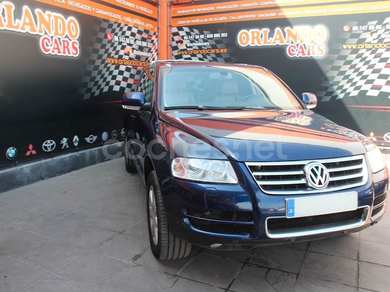 Usado VW Touareg 313 CV (230 kW) 2008 Azul SUV