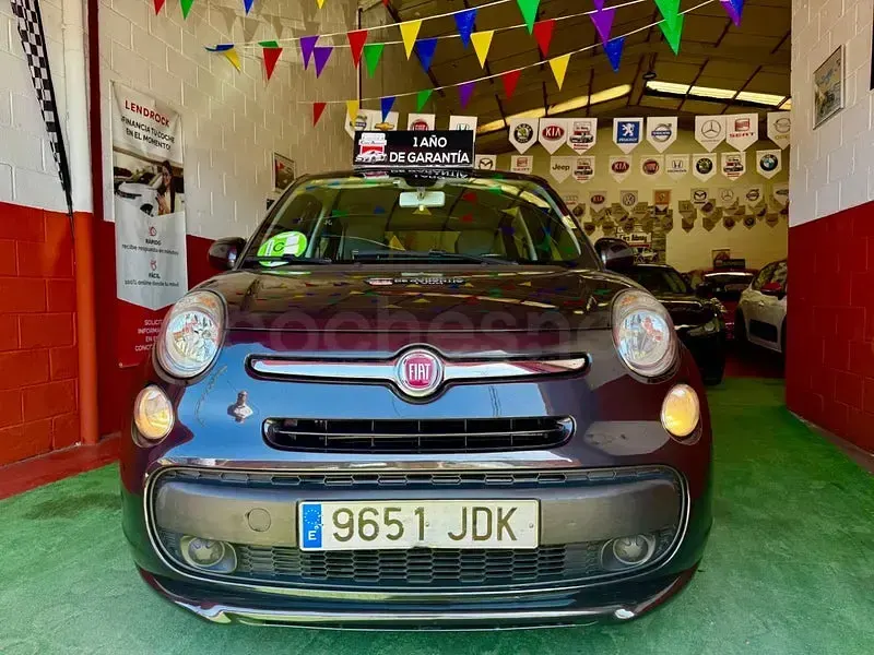 Usado Fiat 500L Trekking 95 CV (69 kW) 2015 Gris / plata Monovolumen