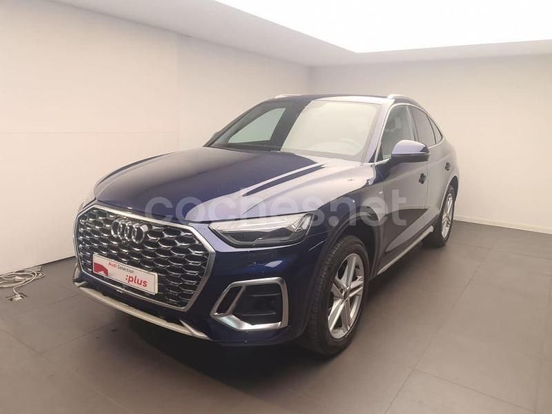 Azul Usado 2023 Audi Q5 Sportback S-Line SUV | 49.000 € (Caro) - Imagen 1/4