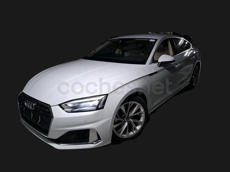 Usado Audi A5 Sportback 163 CV (119 kW) 2020 Blanco Utilitario