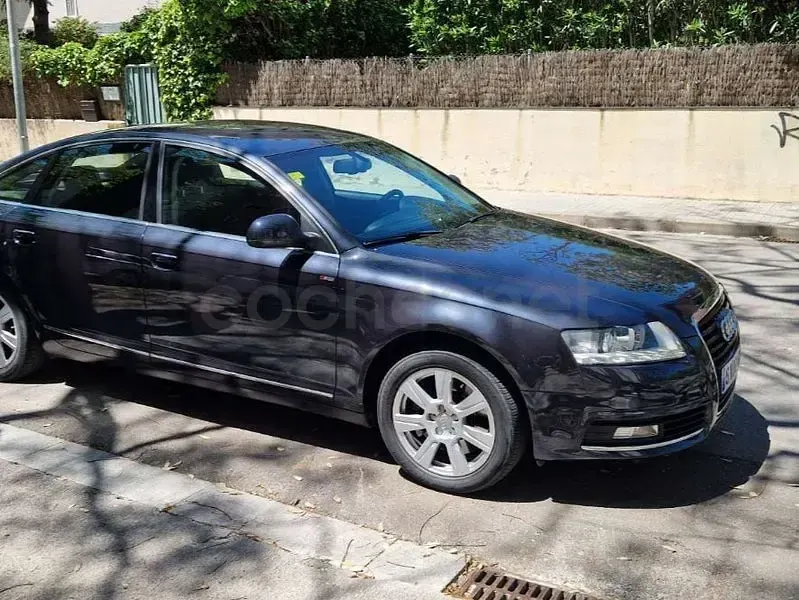 Usado Audi A6 240 CV (176 kW) 2009 Negro Berlina