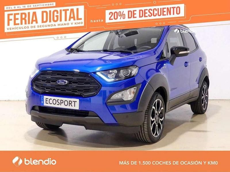 Azul Usado 2021 Ford Ecosport Active SUV | 17.520 € - Imagen 1/4