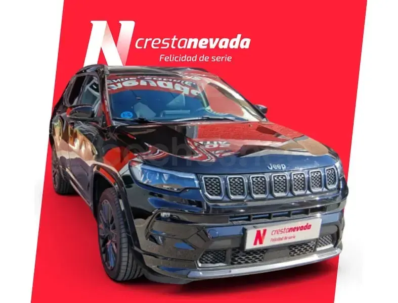 Usado Jeep Compass 240 CV (176 kW) 2021 Negro SUV