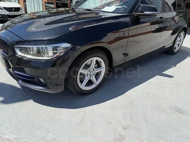 Usado BMW 116 Sport Line 109 CV (80 kW) 2019 Negro Utilitario
