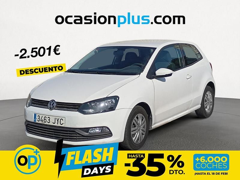 Usado VW Polo Edition 75 CV (55 kW) 2017 Blanco Utilitario