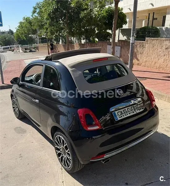 Occasion Fiat 500C Dolcevita 70 PK (51 kW) 2023 Zwart Cabriolet
