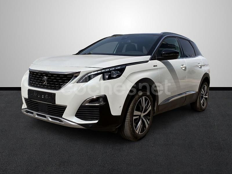Blanco Usado 2019 Peugeot 3008 GT-line SUV | 18.500 € (Un poco caro) - Imagen 1/4