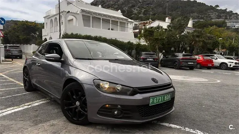 Usado VW Scirocco 160 CV (117 kW) 2009 Gris / plata Coupe