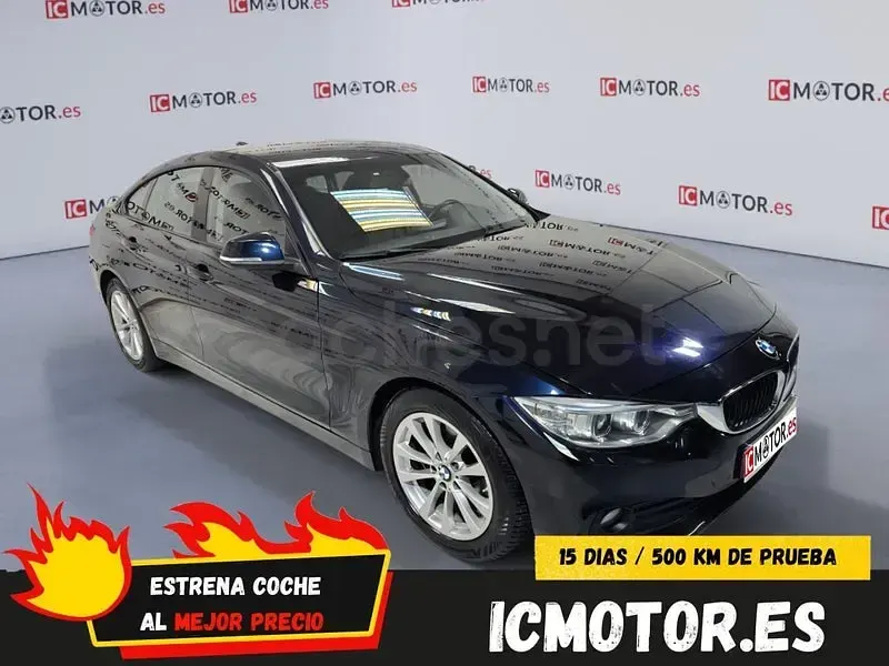 Usado BMW 420 184 CV (135 kW) 2016 Azul Coupe