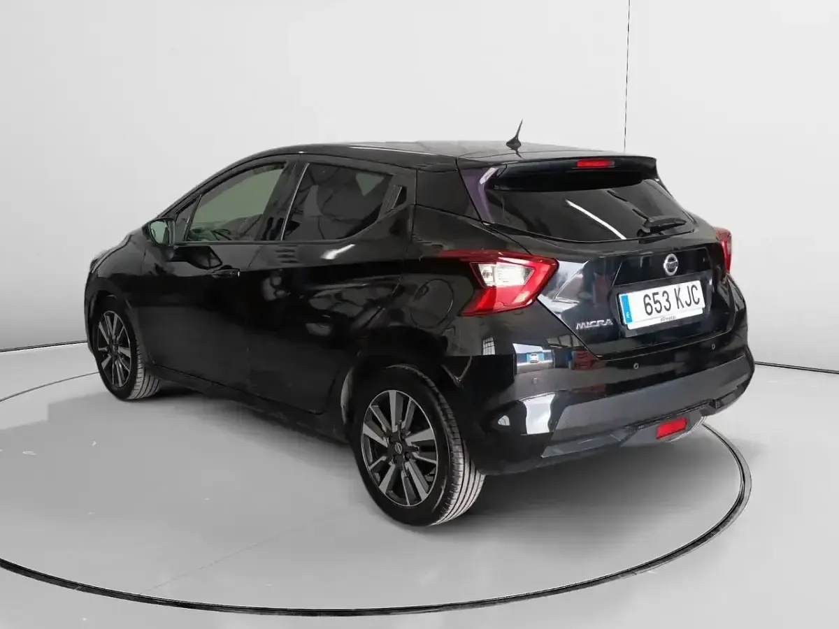 Usado Nissan Micra Visia 90 CV (66 kW) 2018 Negro Utilitario